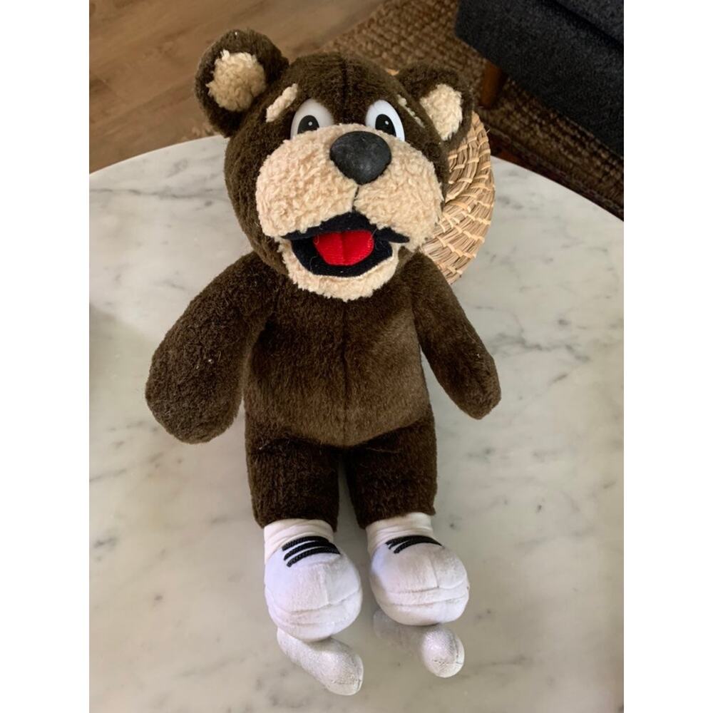 The Petting Zoo Ice Skating Bear Plush